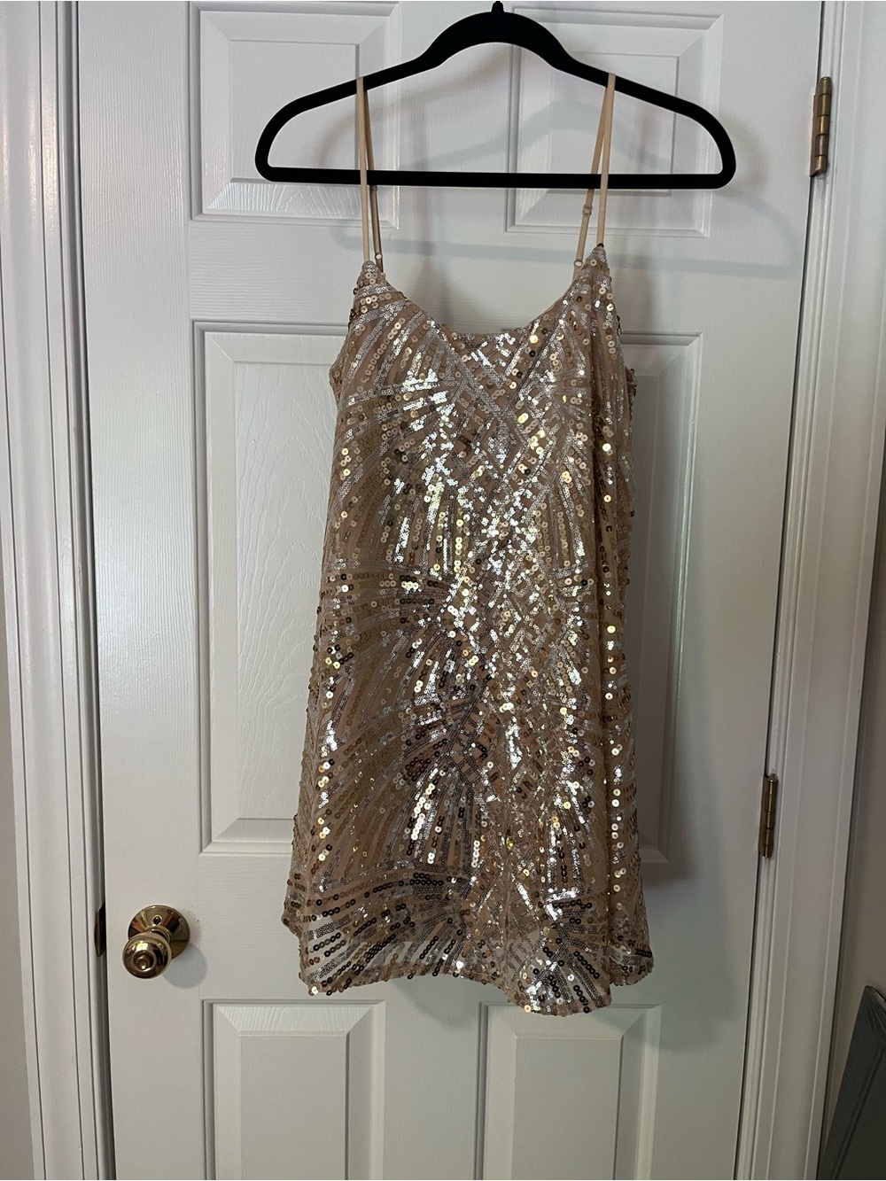 Sequin Slip Dress